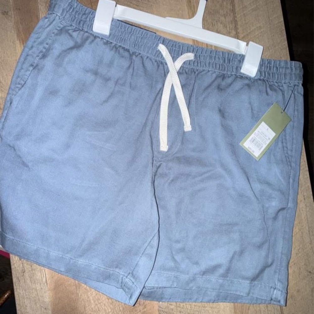 Men's Blue Casual Shorts